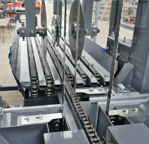 Pilarka 4 taśmowa PT-4P do kłód