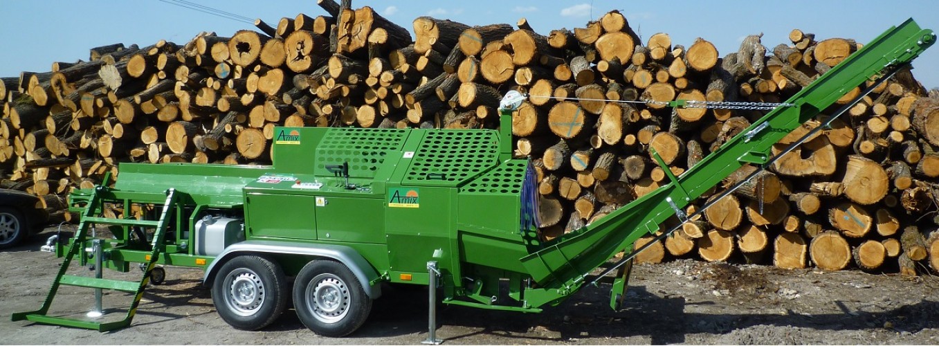 Pilarko-łuparka ŁP 450 Mobil