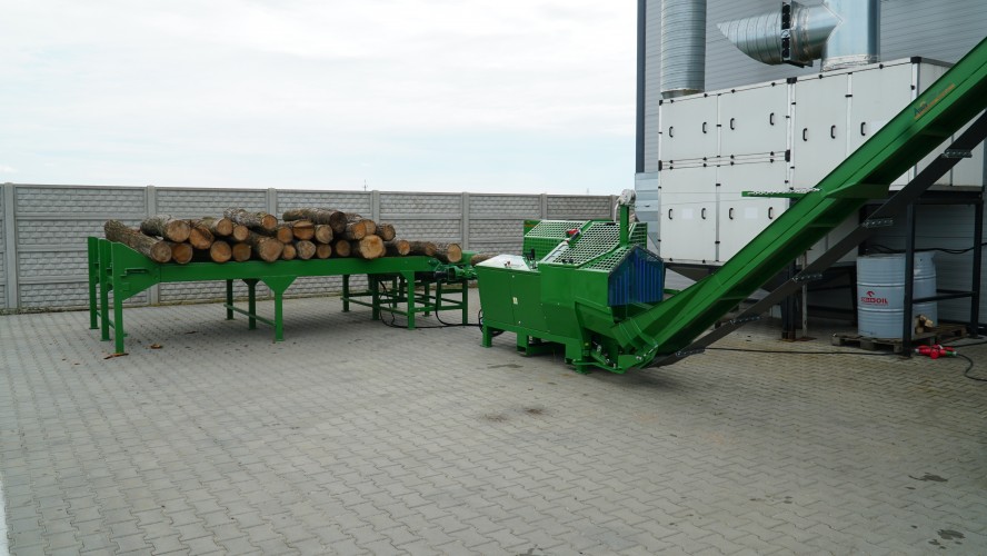 Firewood production line