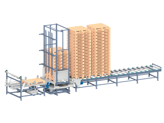 Pallet stacker PM-1