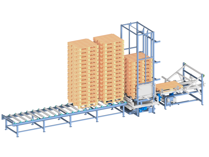Pallet stacker PM-1